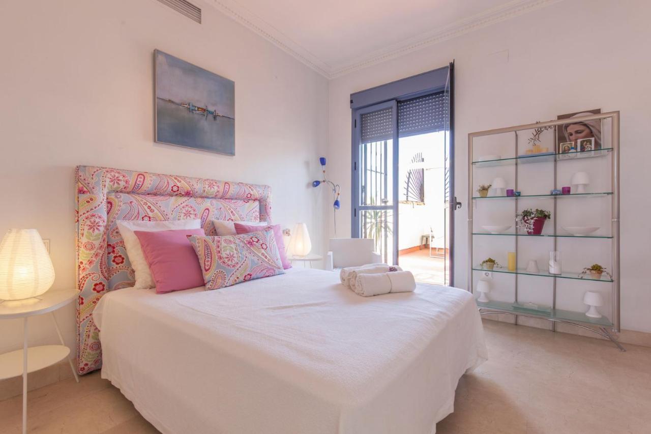 Espectacular Apartamento Con Terraza Privada Parking Sevilla Buitenkant foto