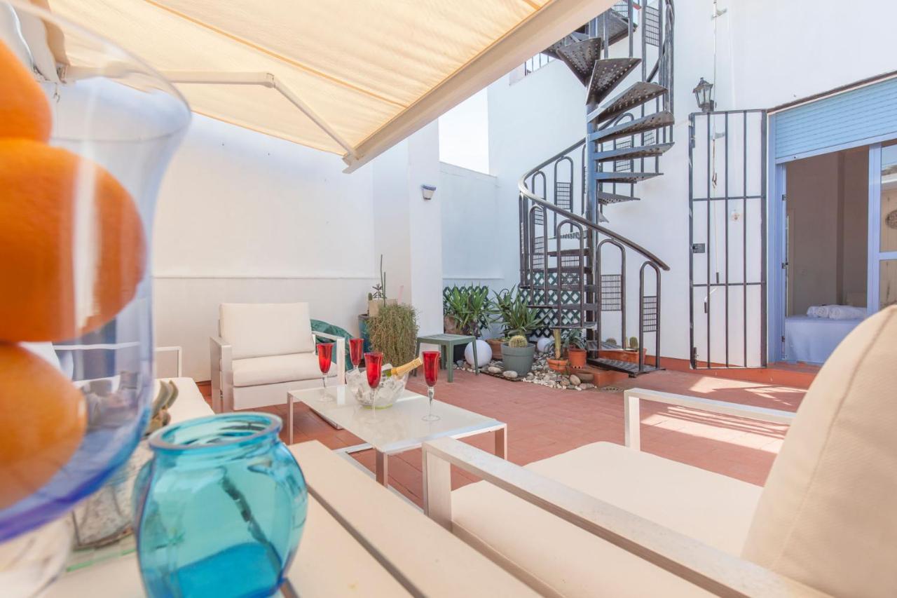 Espectacular Apartamento Con Terraza Privada Parking Sevilla Buitenkant foto
