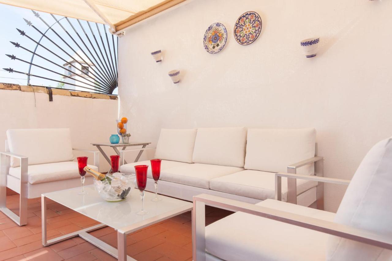 Espectacular Apartamento Con Terraza Privada Parking Sevilla Buitenkant foto